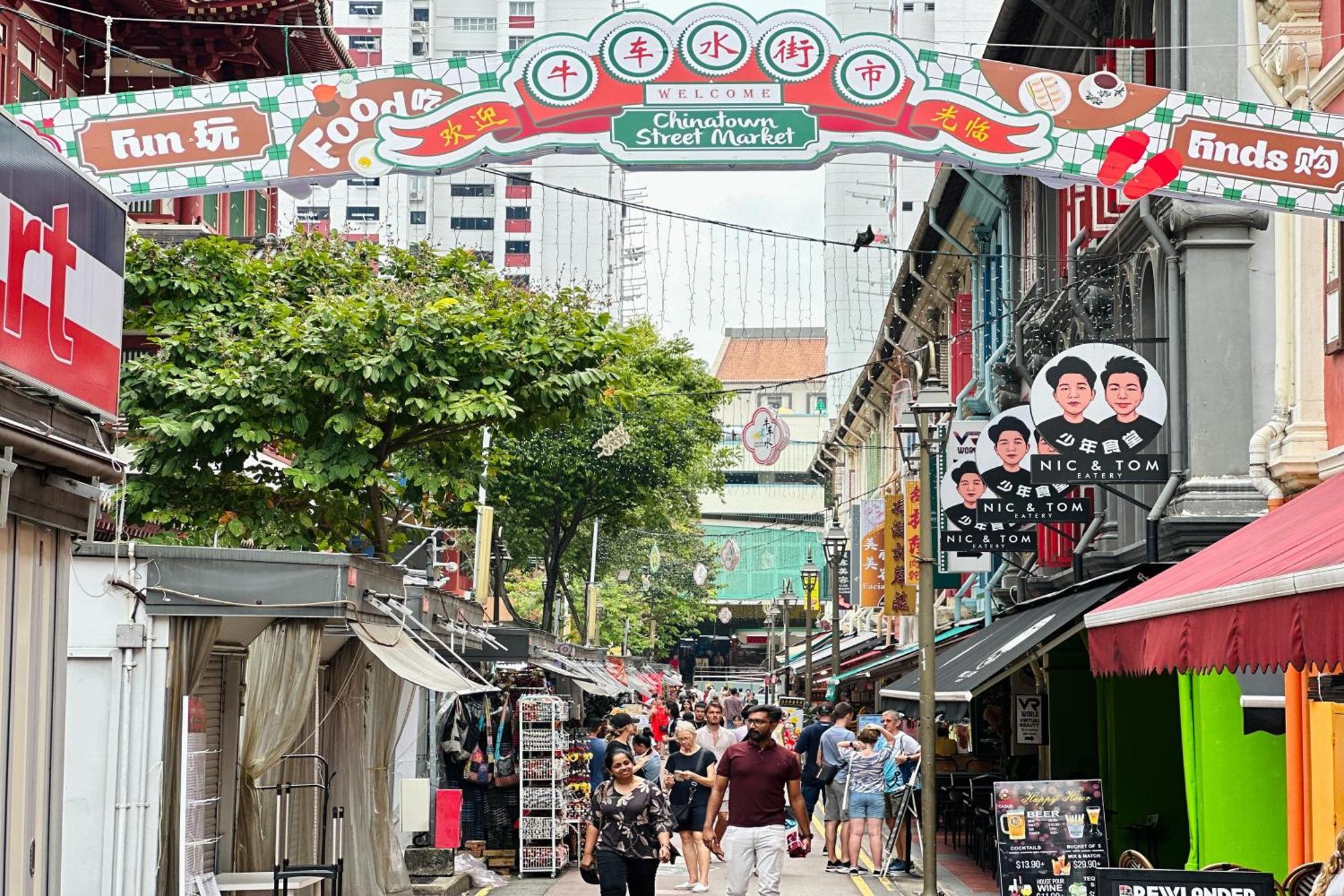 Rucksack Inn Temple Street Singapore Eksteriør billede