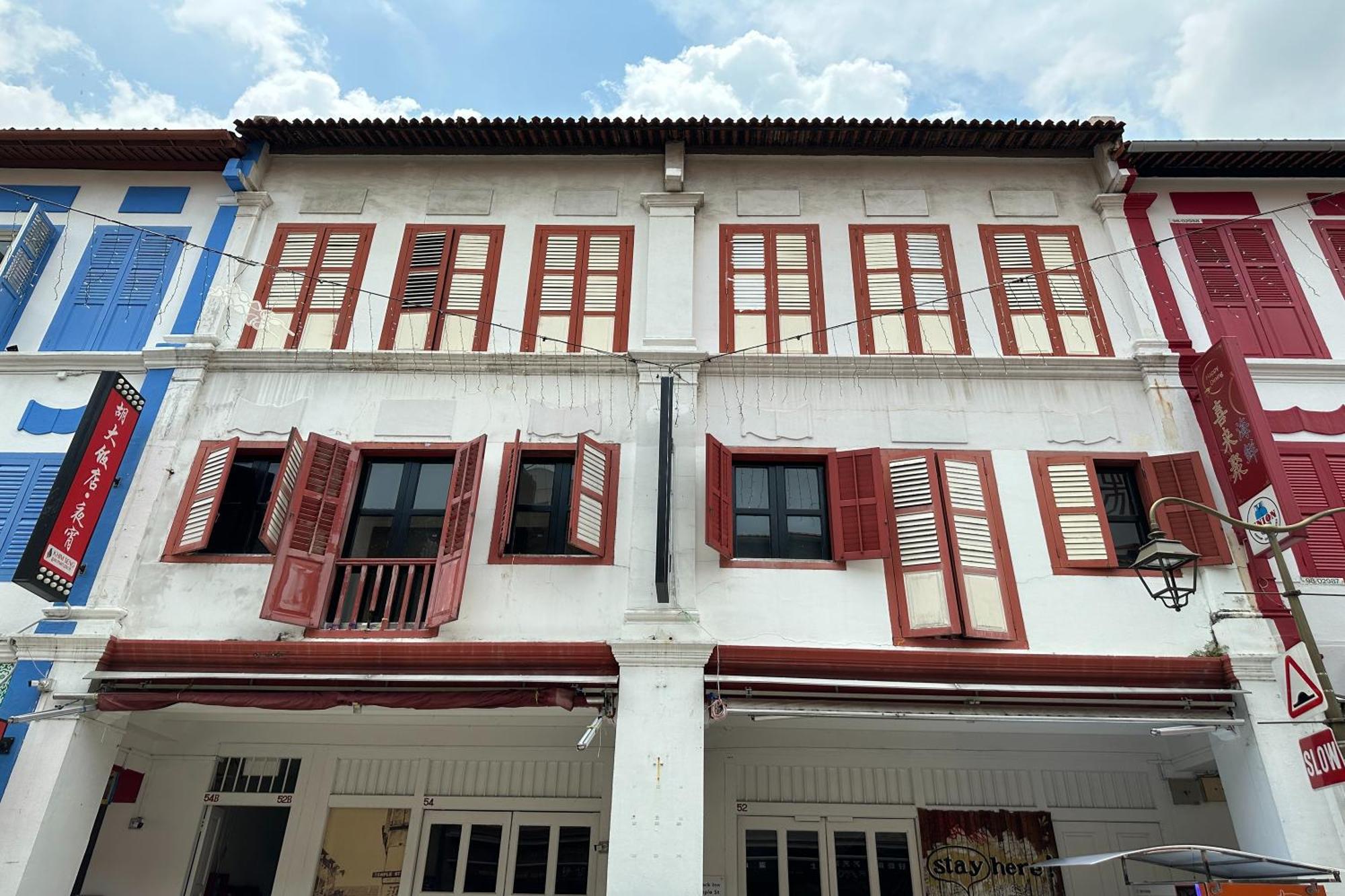 Rucksack Inn Temple Street Singapore Eksteriør billede